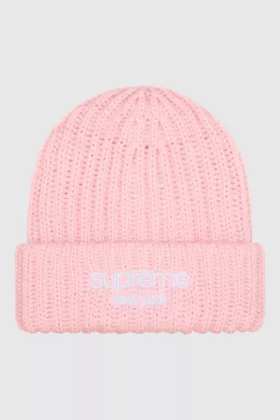Supreme Classic Logo Chunky Ribbed Beanie