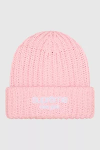 Supreme Classic Logo Chunky Ribbed Beanie