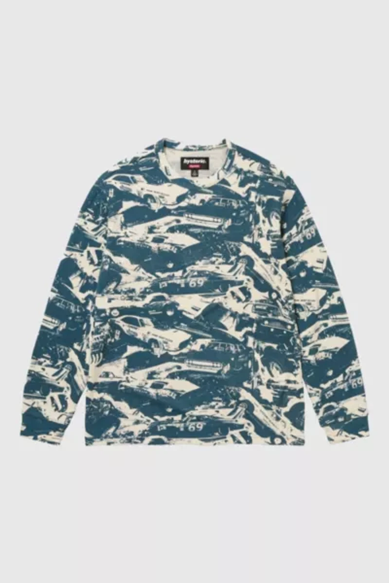 Supreme Hysteric Glamour Cars Thermal Shirt