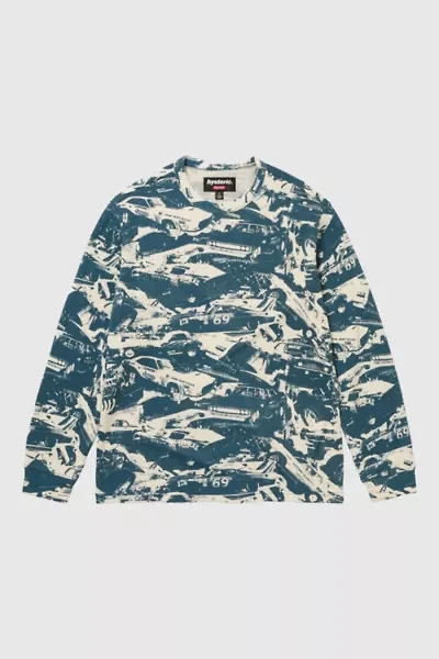 Supreme Hysteric Glamour Cars Thermal Shirt