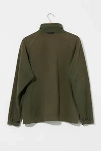 Vintage Y2K Columbia Distressed Green Zipper Fleece Jacket