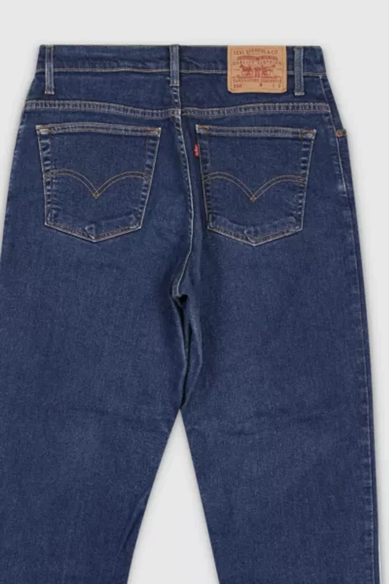 Vintage 90s Levi’s® 550 Dark Wash High Waisted Jeans