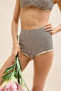 Frankies Bikinis X Bella Hadid Jolene Boy Short Bikini Bottom