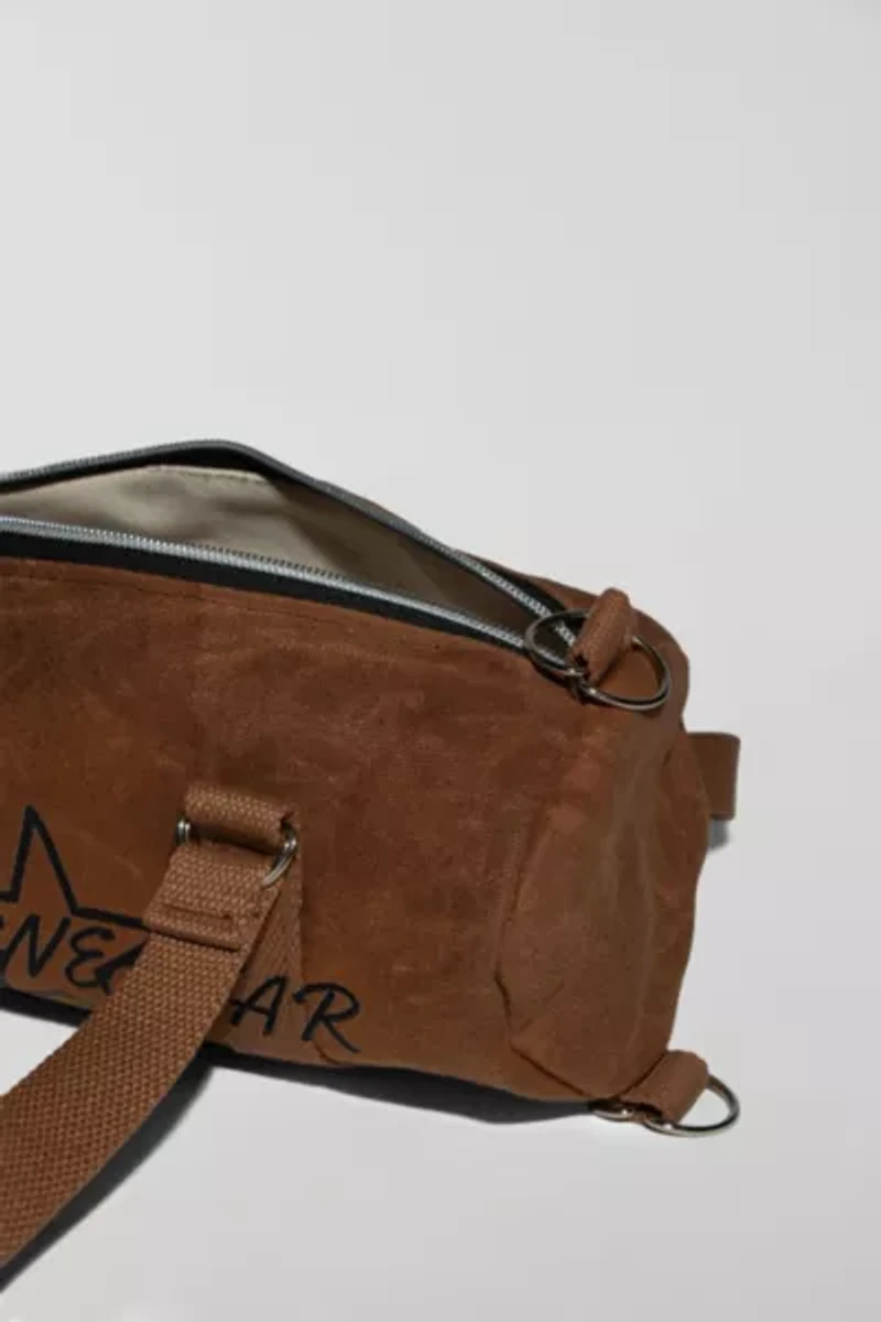 Bournestar Mini Waxed Canvas Duffle Bag