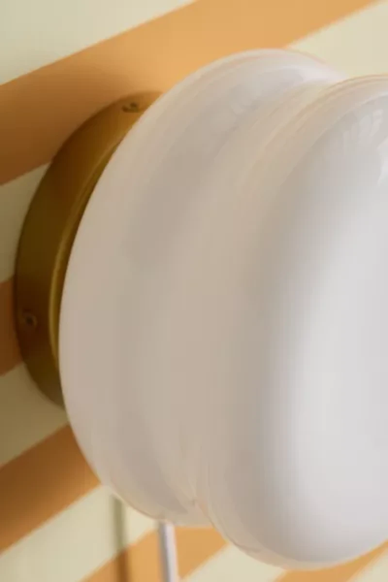 Codi Round Glass Sconce