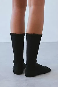Layla Pointelle Crew Sock