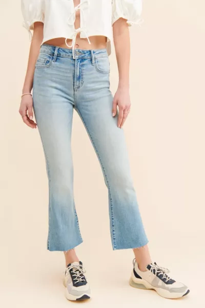 Hidden Jeans The Happi Crop Flare Jeans