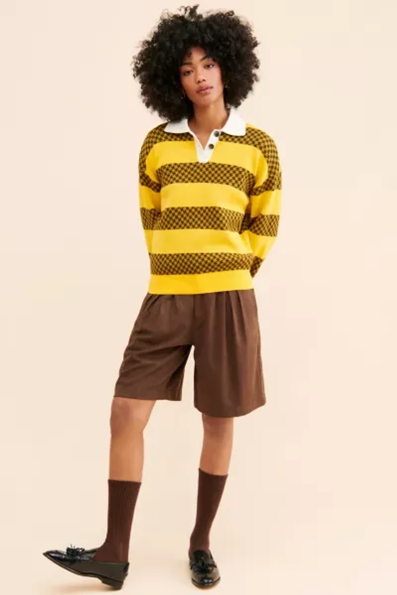 Obey Charlie Striped Sweater