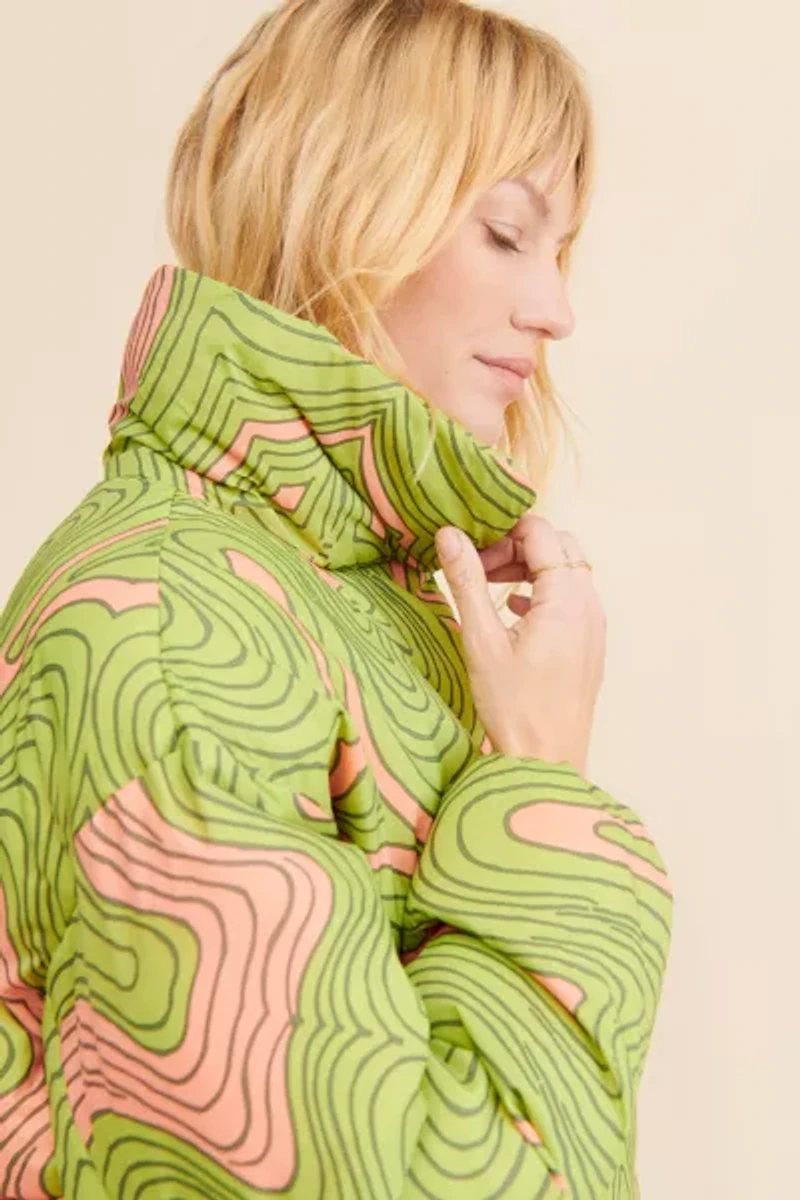 Obey Wavy Amber Puffer
