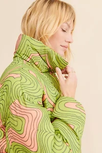 Obey Wavy Amber Puffer