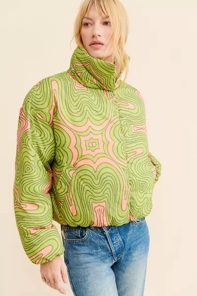 Obey Wavy Amber Puffer