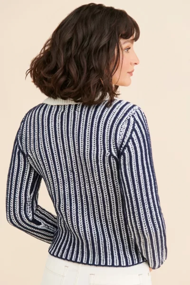 Obey Sylvie Polo Sweater