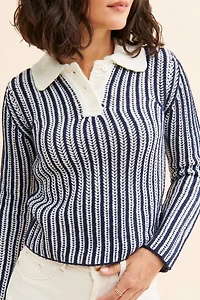 Obey Sylvie Polo Sweater