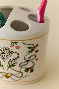 Sable Ceramic Toothbrush Holder