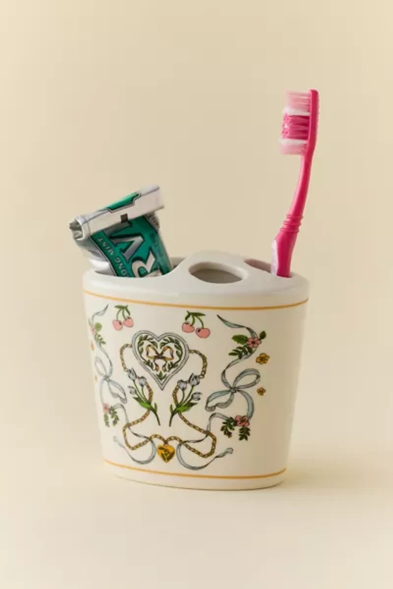 Sable Ceramic Toothbrush Holder