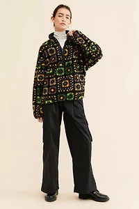 BDG Yosemite Half-Zip Pile Fleece Sweatshirt