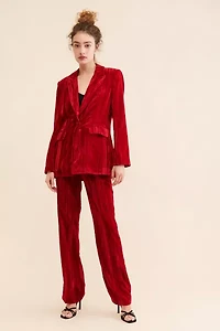 Steve Madden Imann Crushed Velvet Pants