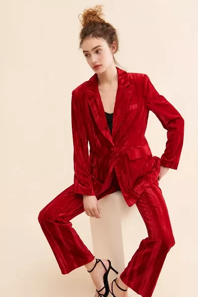 Steve Madden Imann Crushed Velvet Pants