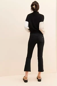 Hidden Jeans Utility Crop Flare