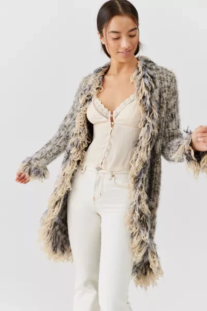 Willow Fringe Duster Cardigan