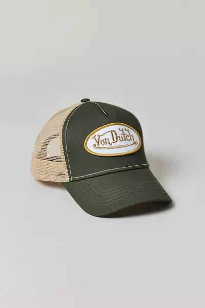 Von Dutch Logo Trucker Hat
