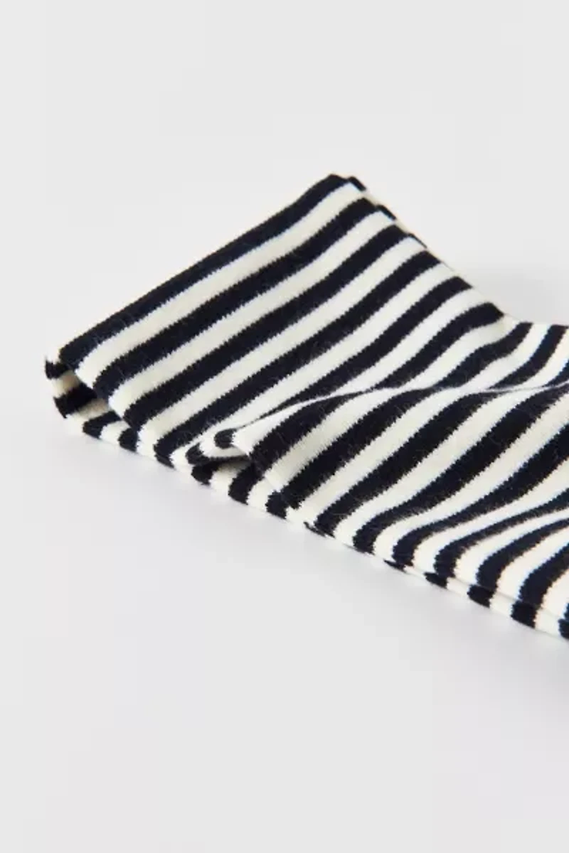 Evie Striped Headwrap Wide Headband