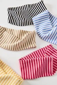 Evie Striped Headwrap Wide Headband