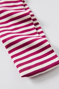 Evie Striped Headwrap Wide Headband
