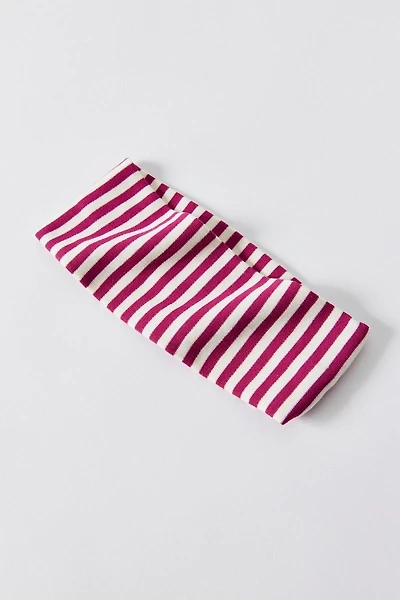 Evie Striped Headwrap Wide Headband