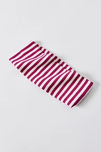 Evie Striped Headwrap Wide Headband