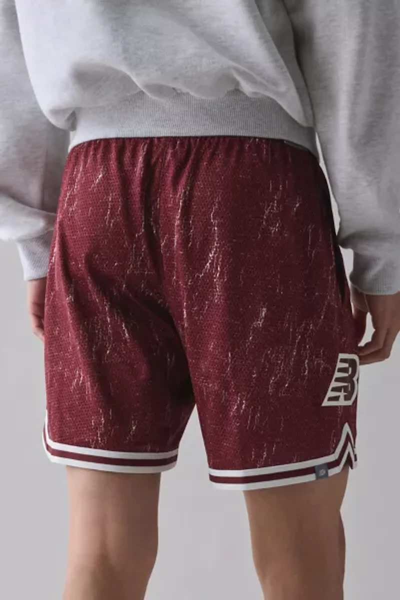 New Balance Game Printed Basketball Short