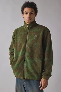 New Balance Printed Hi-Pile Fleece Jacket