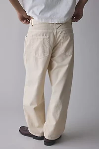 BDG Twill 5-Pocket Pleated Chino