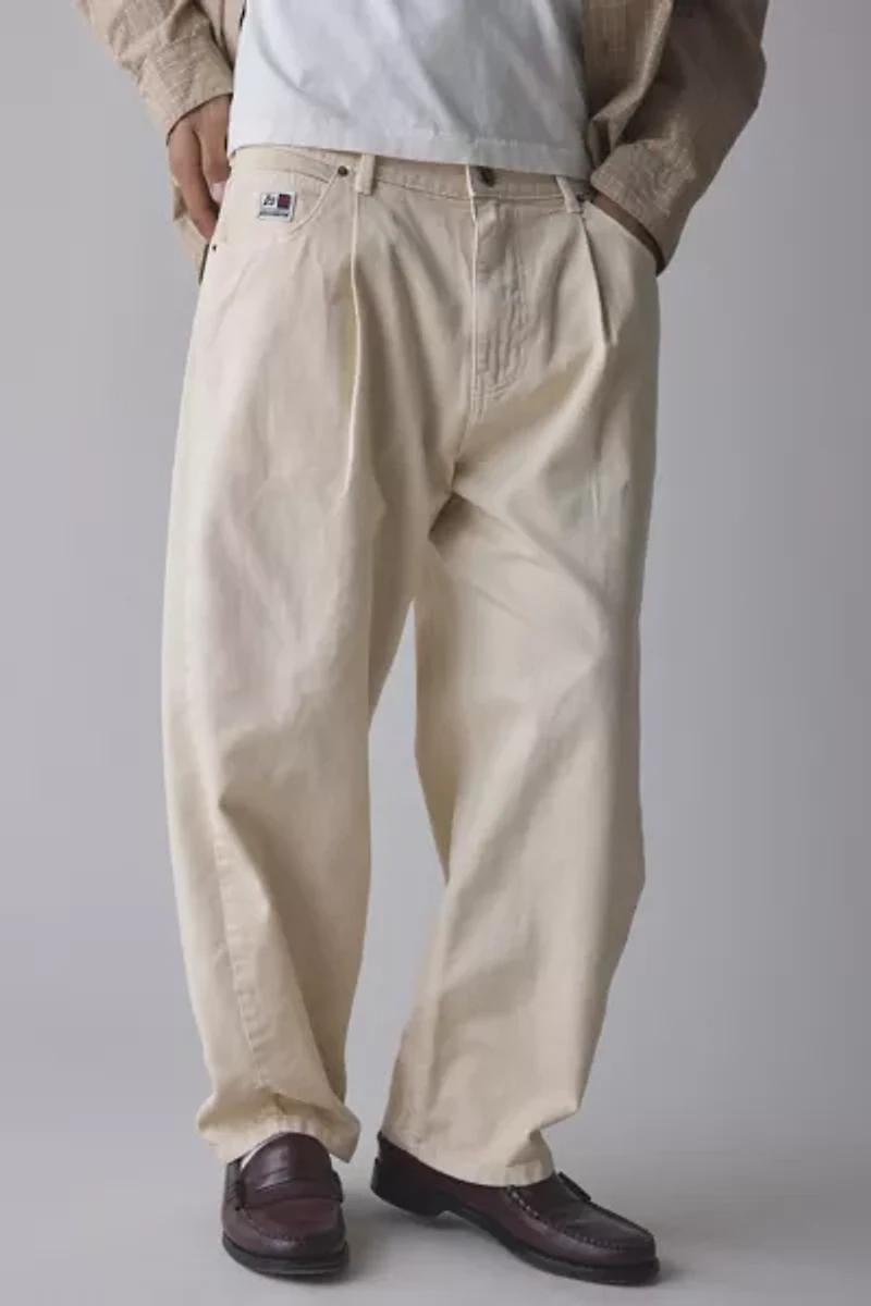 BDG Twill 5-Pocket Pleated Chino