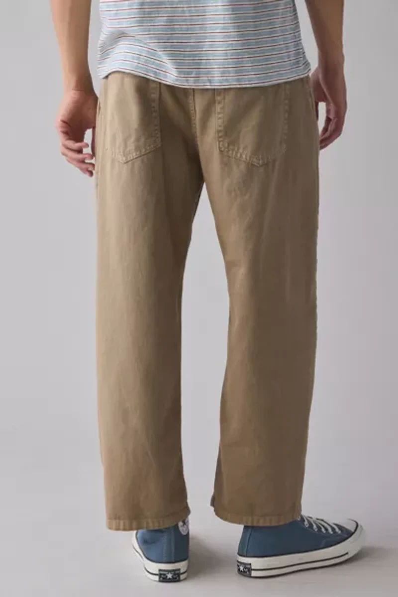 BDG Twill 5-Pocket Pleated Chino