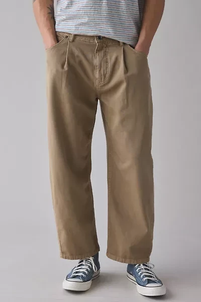 BDG Twill 5-Pocket Pleated Chino