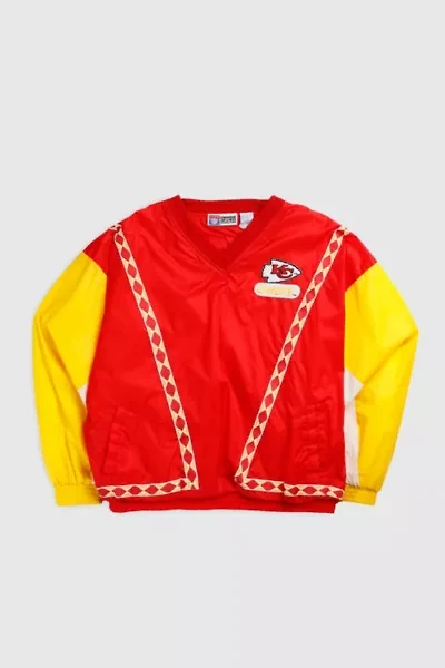 Vintage Kansas City Chiefs NFL Windbreaker Pullover