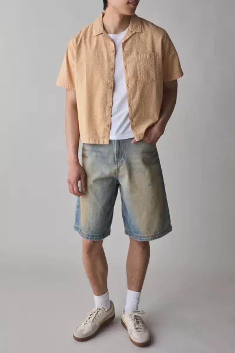 Standard Cloth Liam Textured Seersucker Shirt