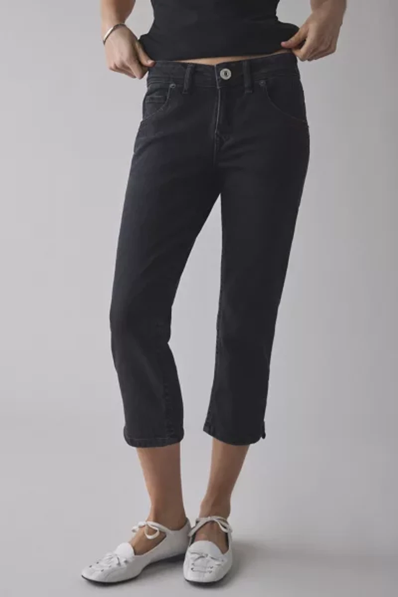 BDG Cleo Low-Rise Straight Denim Capri Jean