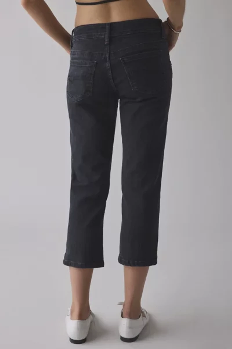 BDG Cleo Low-Rise Straight Denim Capri Jean