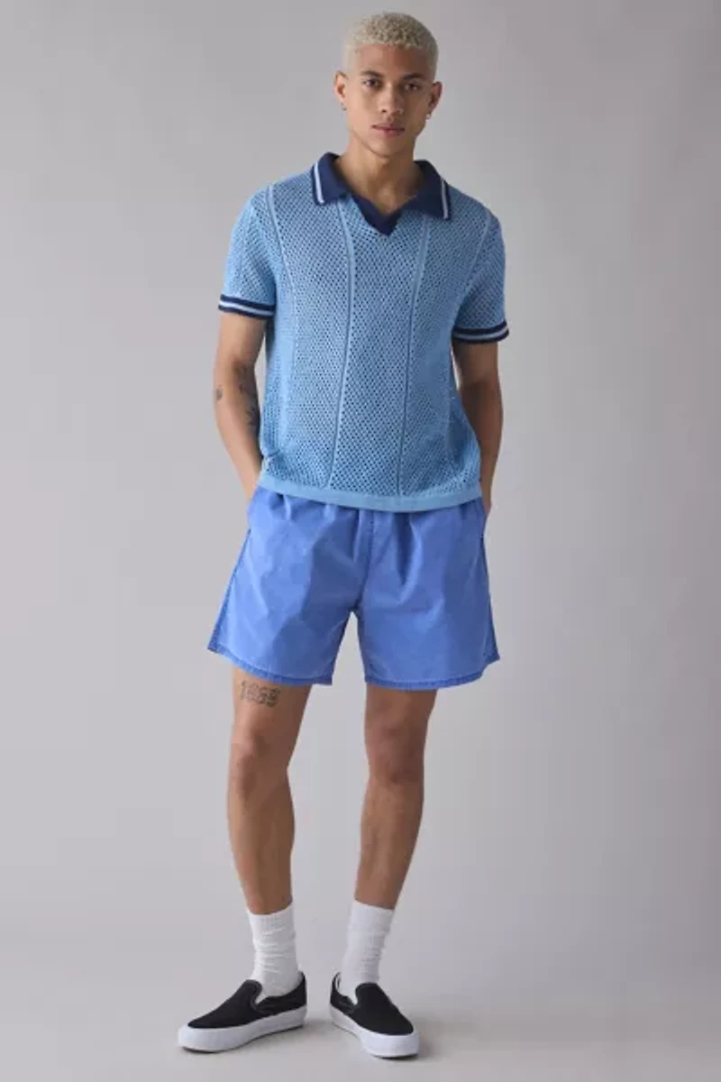 UO Mylo Short Sleeve Jersey Sweater