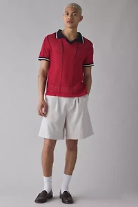 UO Mylo Short Sleeve Jersey Sweater