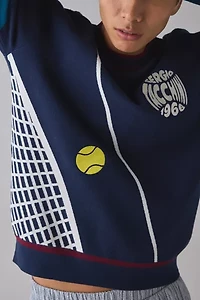 Sergio Tacchini Nota Graphic Crew Neck Sweater