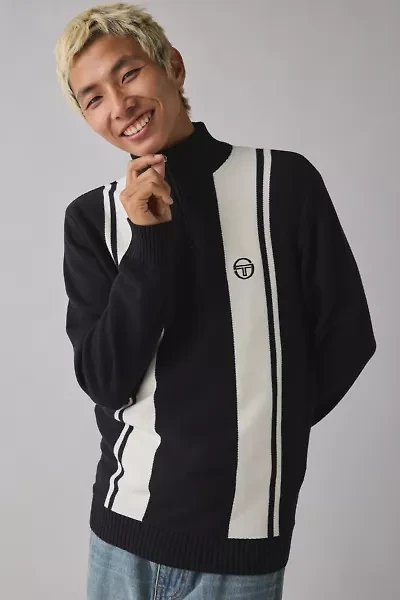 Sergio Tacchini Young Line Knit Polo Sweater
