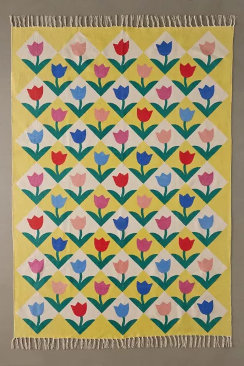 Renee Tulip Printed Rug