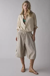 Out From Under Cabot Cotton Gauze Side-Tie Jort