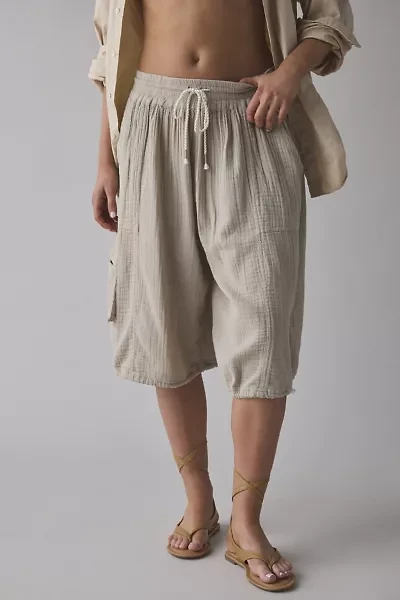 Out From Under Cabot Cotton Gauze Side-Tie Jort