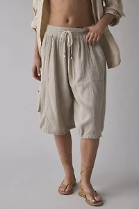 Out From Under Cabot Cotton Gauze Side-Tie Jort