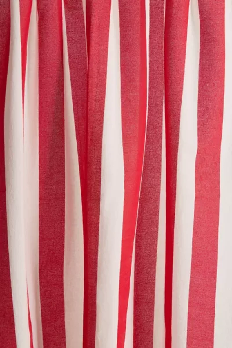 Striped Patterned Café Curtain Set
