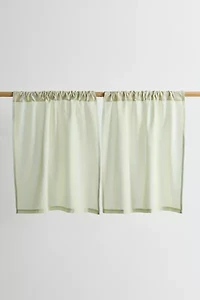 Striped Patterned Café Curtain Set